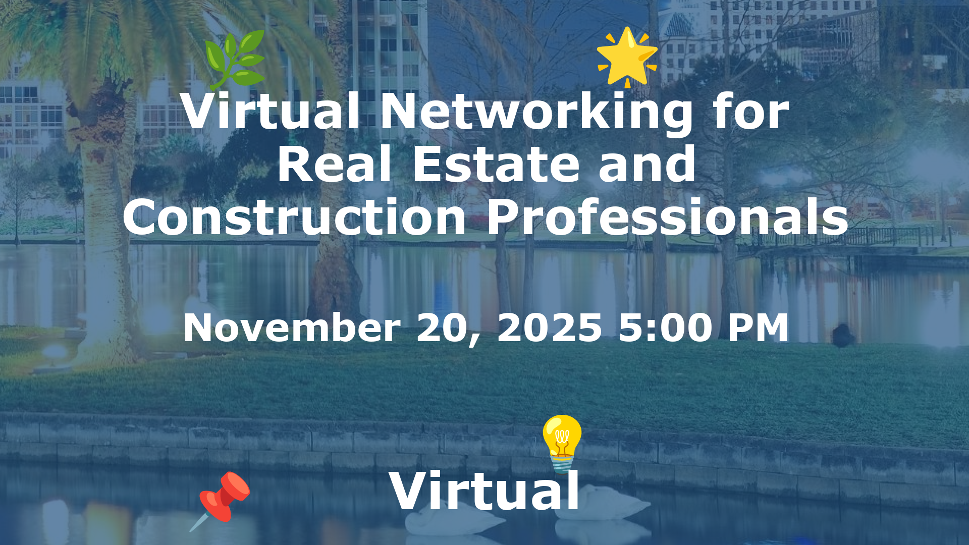Virtual Networking for Real Estate and Construction Professionals event image